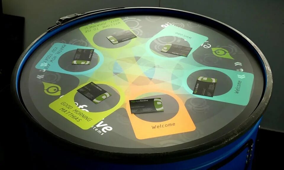 360 round. Round Touch Table. ТВ бокс с портативным тач экраном. Object recognition. Touch the object.