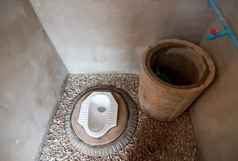 Toilet hole