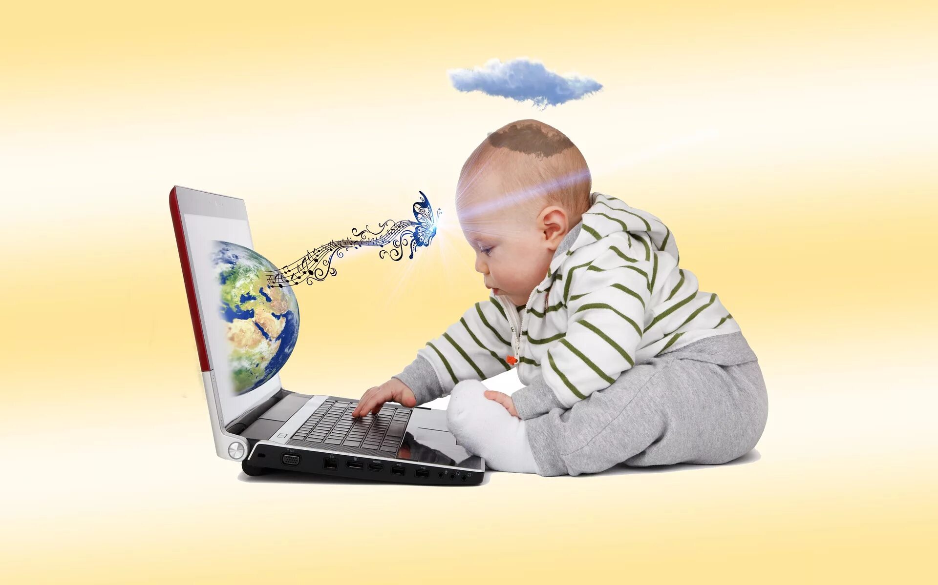 Польза и вред для детей. Компьютер для детей. Дети компьютер арт. Ребенок за компьютером. Картины дети и интернет.