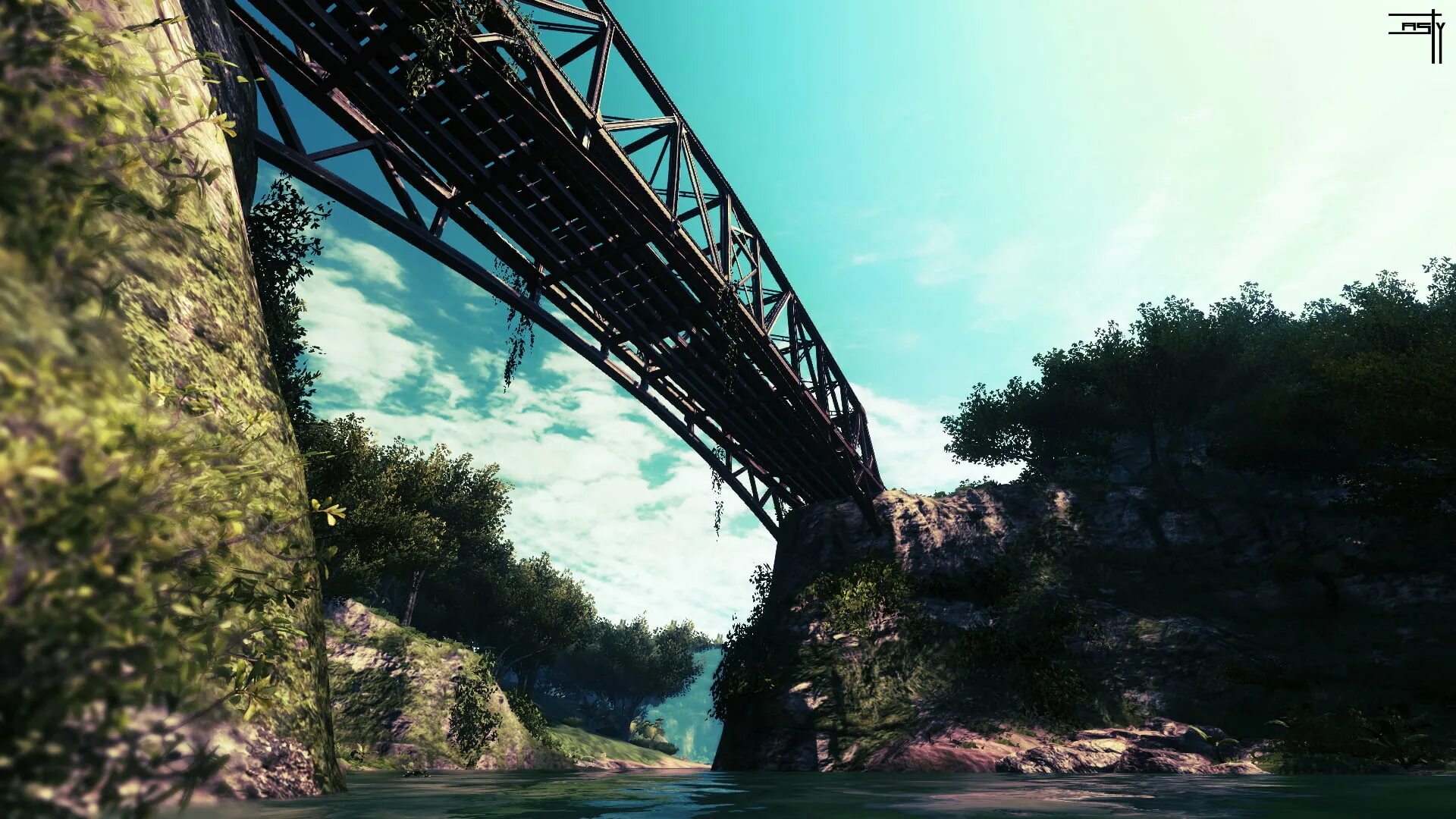 Фар край 3. Far Cry 3 1920x1080. Фар край 3 мост. Far Cry 3 Wallpaper.