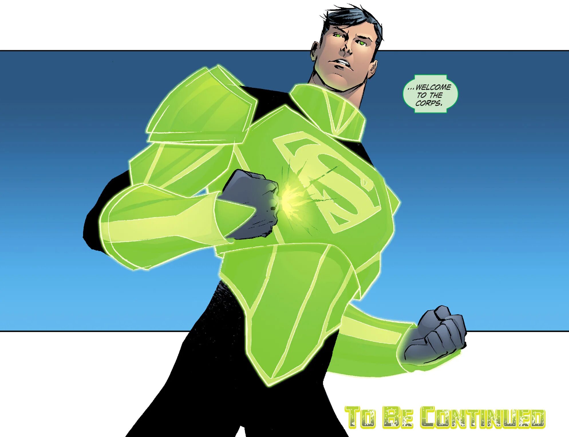 Стать зеленым. Зеленый Супермен. Супермен эколог. Супермен с зелеными лучами. Smallville Green Lantern.