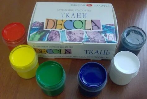 Краски какой ткани