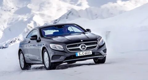Зимний mercedes