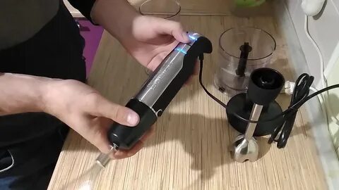 Как разобрать погружной блендер