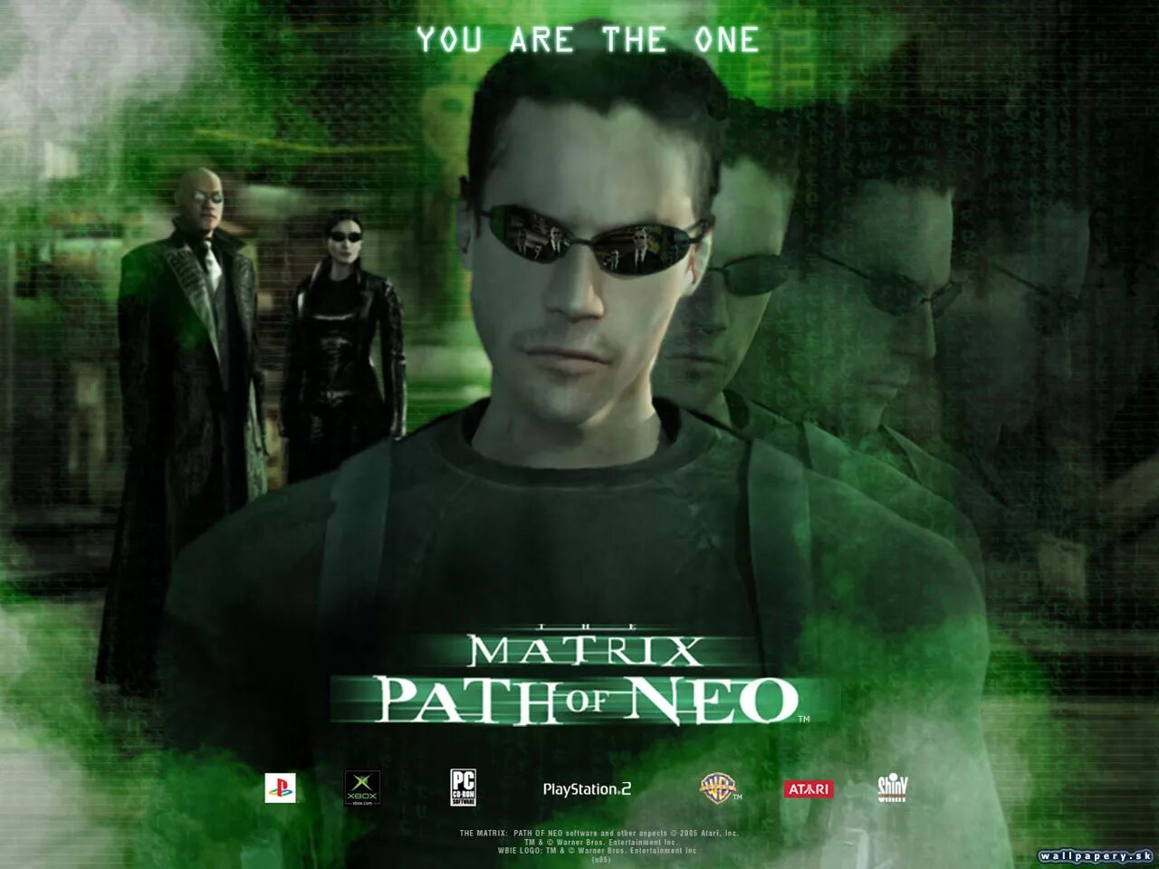 The Matrix Path of Neo. The Matrix: Path of Neo (2005г.). Матрица игра 2005. Матрица путь Нео Постер.