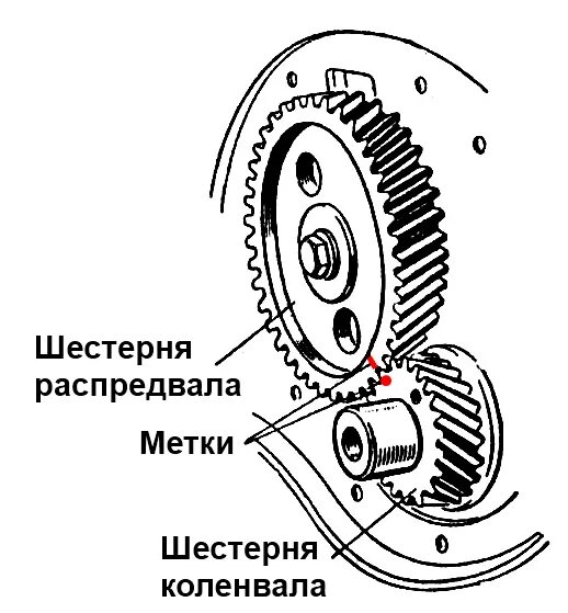 Метка на шестерне коленвала. Метки ГРМ ЗИЛ 130. Шестерня ГРМ ГАЗ 53. Шестерня ГРМ ЗИЛ 130. ГРМ ГАЗ 52.