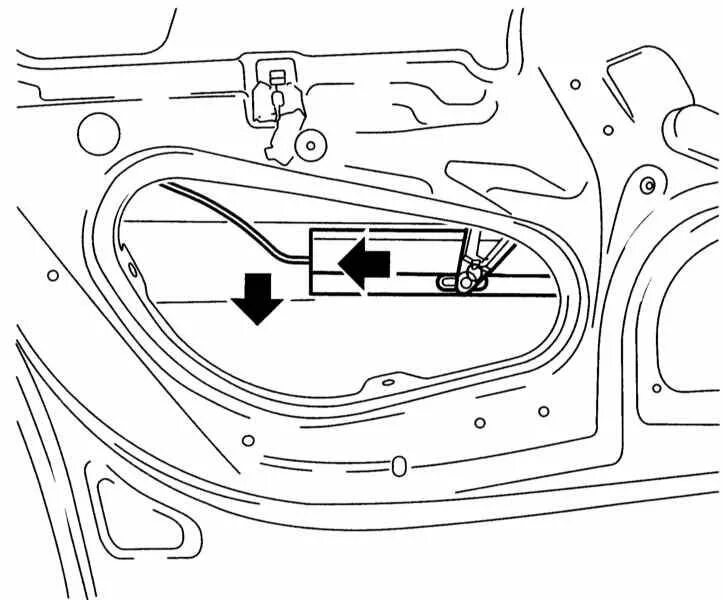 Опель ремонт задней двери. Схема передней двери Opel Astra. Крепления карты двери Opel Astra h.