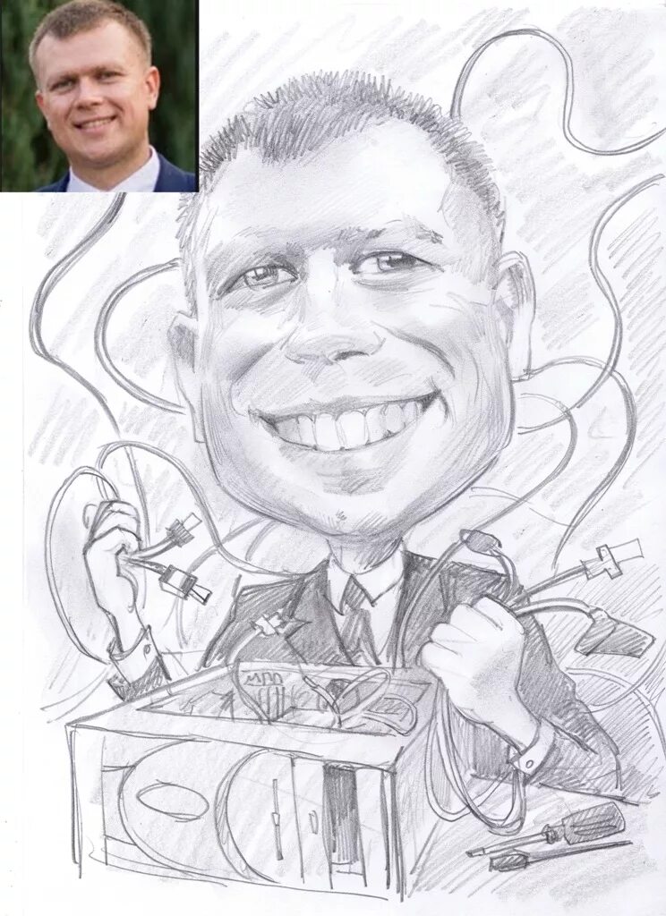 шарж по фото. портрет дружеский шарж. хиптирические рисунки. шарж карандашом. создаем дружеский шарж.