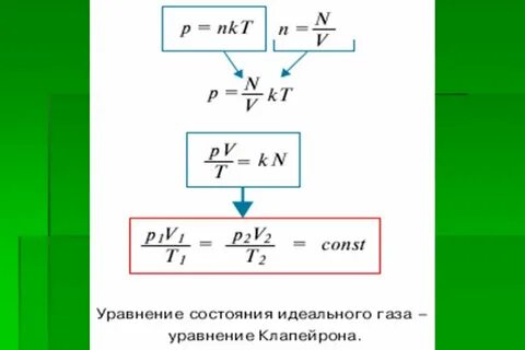Постоянную массу идеального газа