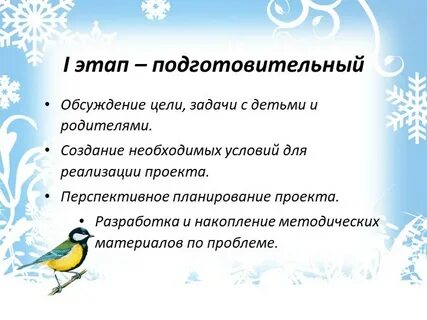 Проект птицы