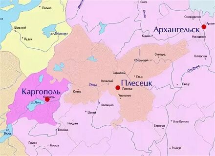 Карта домов каргополь
