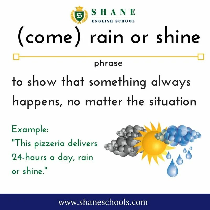 Come Rain or Shine. Rain or Shine идиома. Come Rain or Shine идиома. Rain or Shine перевод идиомы. Rain or shine