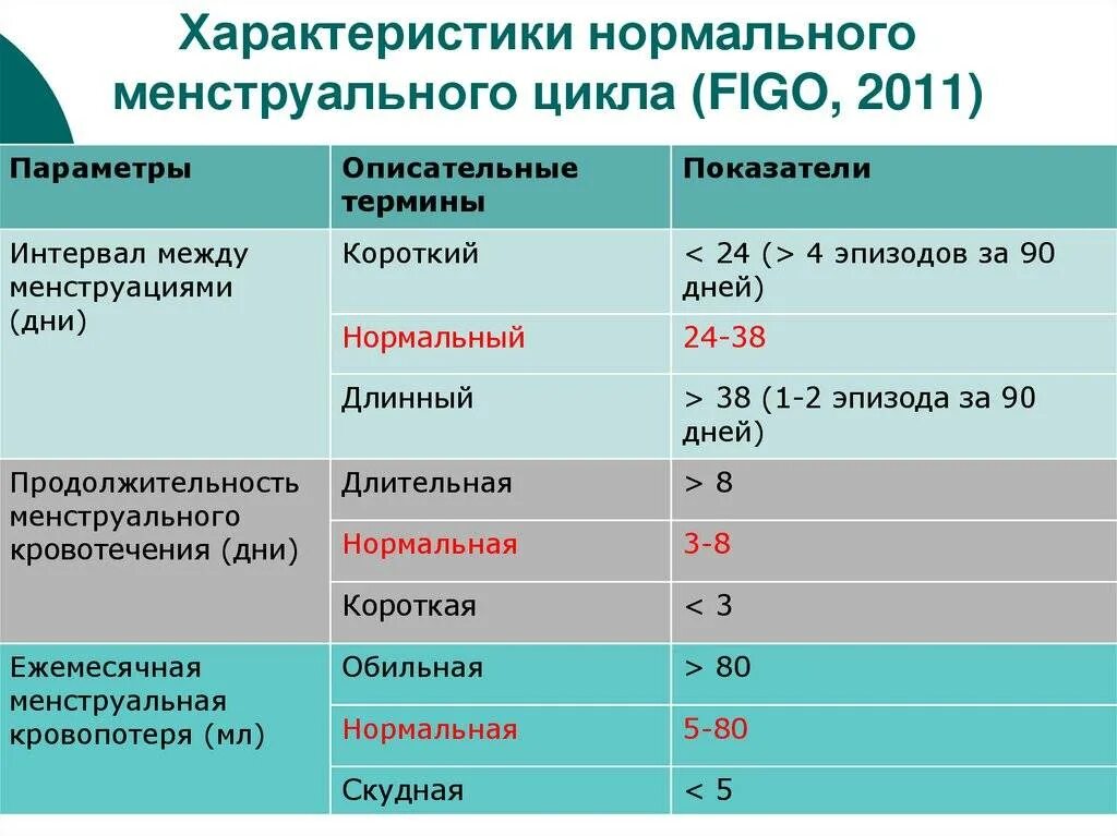 Месячные 27 дней