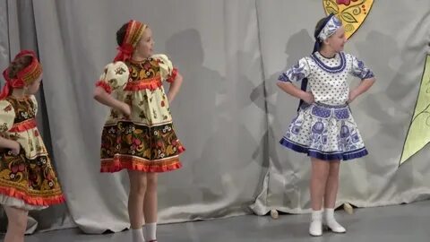 Русский танец с быстрой сменой фигур