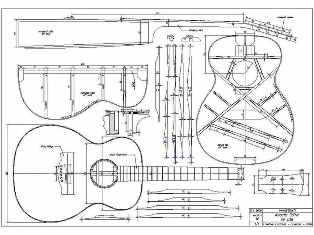 Акустическая гитара дредноут чертеж. Чертежи акустической гитары Gibson j200. Чертеж грифа электрогитары Гибсон. Гриф семиструнной электрогитары чертеж. Толщина электрогитары