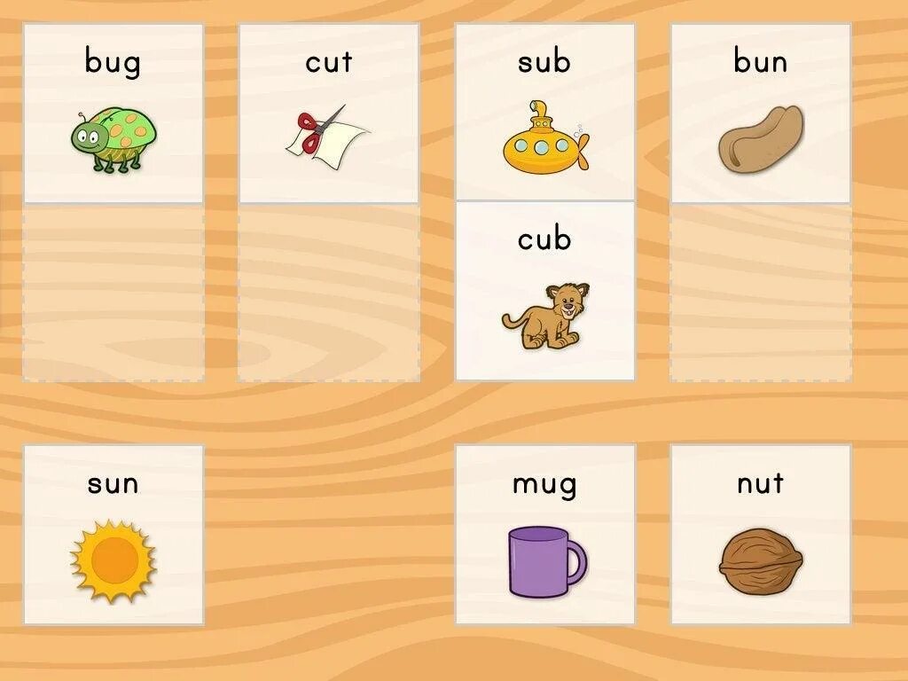Words about those you can. Short u phonics. short vowels games for kids. word games for kids. long words in english for game for kids.