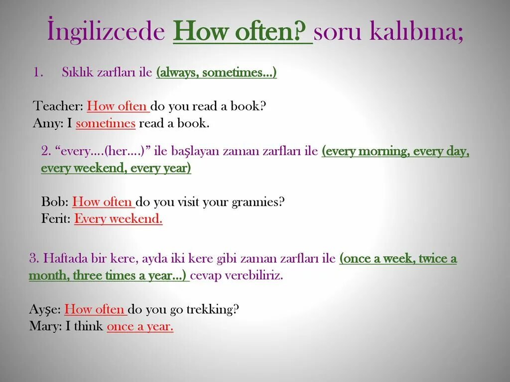 I often answer. Simple present Tense zaman Zarflari. Предложения с оборотами how often. How often теория. Правильный вопрос с how often.
