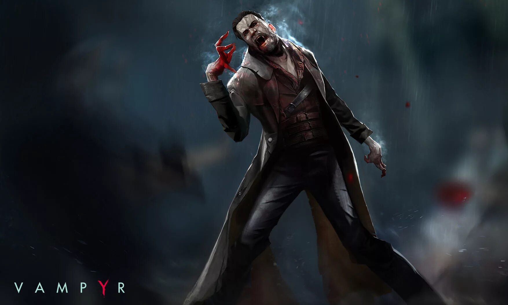 Вампир 2018 игра. Джонатан Рид вампир. Джонатан Рид вампир арт. Vampyr 2018. Vampyr Джонатан.