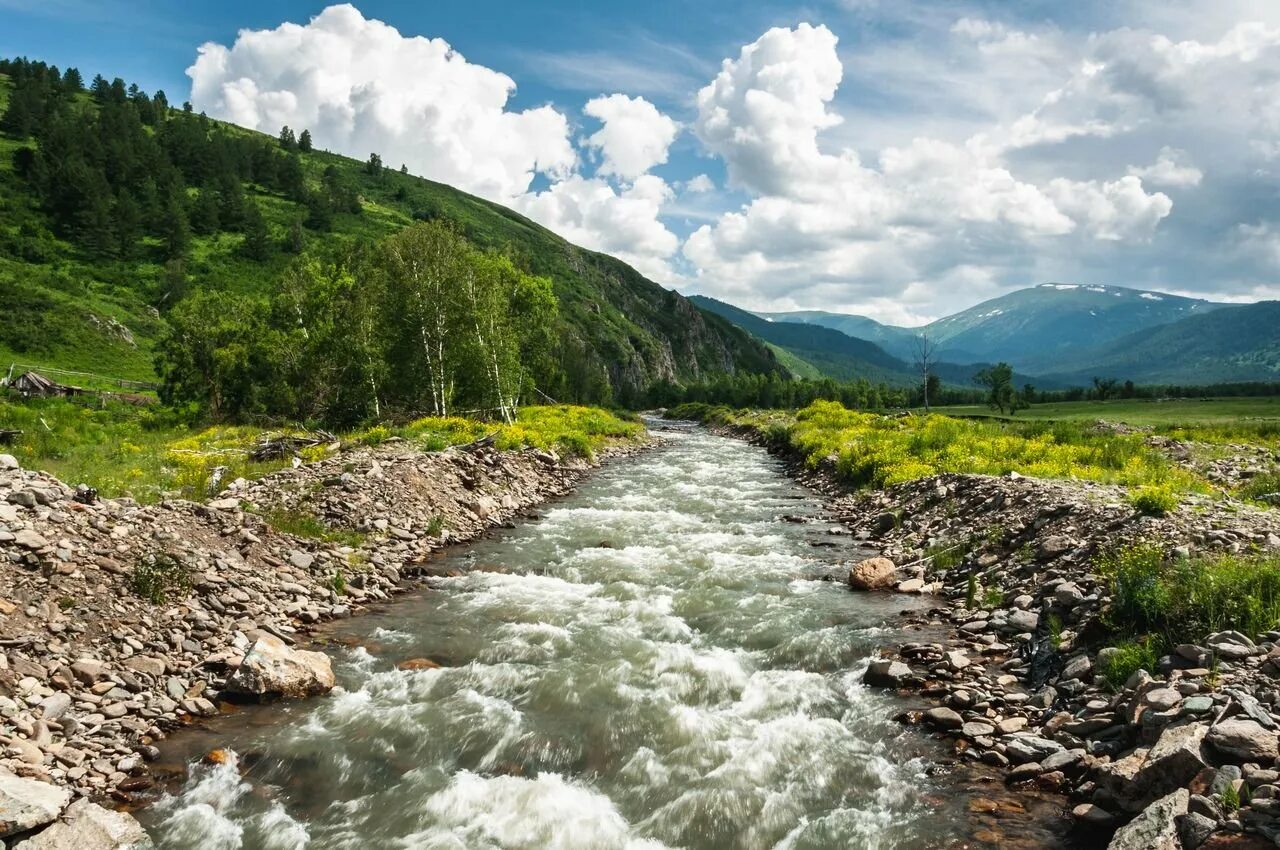 Реки поднимающиеся вверх