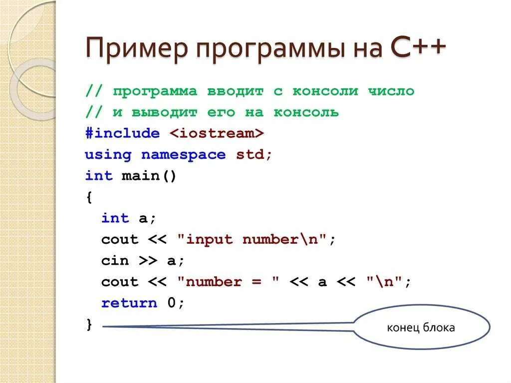 Строка кода пример. Язык программирования c примеры программ. Пример программы на c++. Простая программа на с++. Язык программа с++.