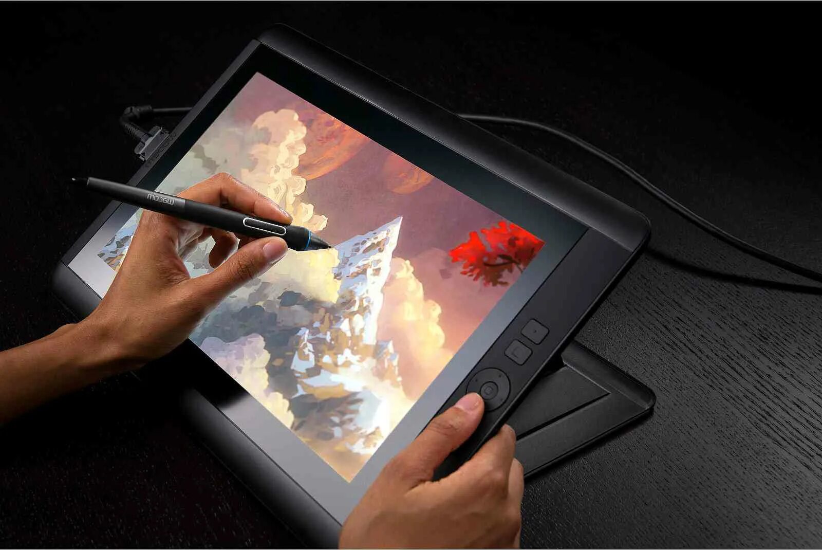 Передать видео на планшет. Планшет Wacom Cintiq 13hd. Wacom Cintiq 13hd dtk-1300.