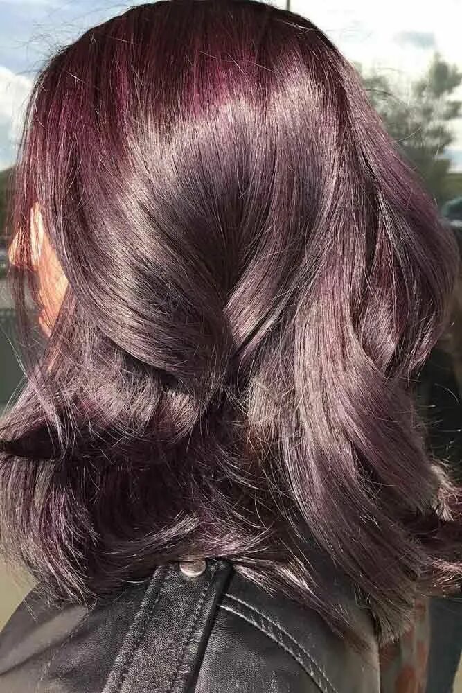 Plum color. Аметист бургунди цвет волос. благородный аметист цвет волос. цвет волос баклажан. цвет волос dark plum.