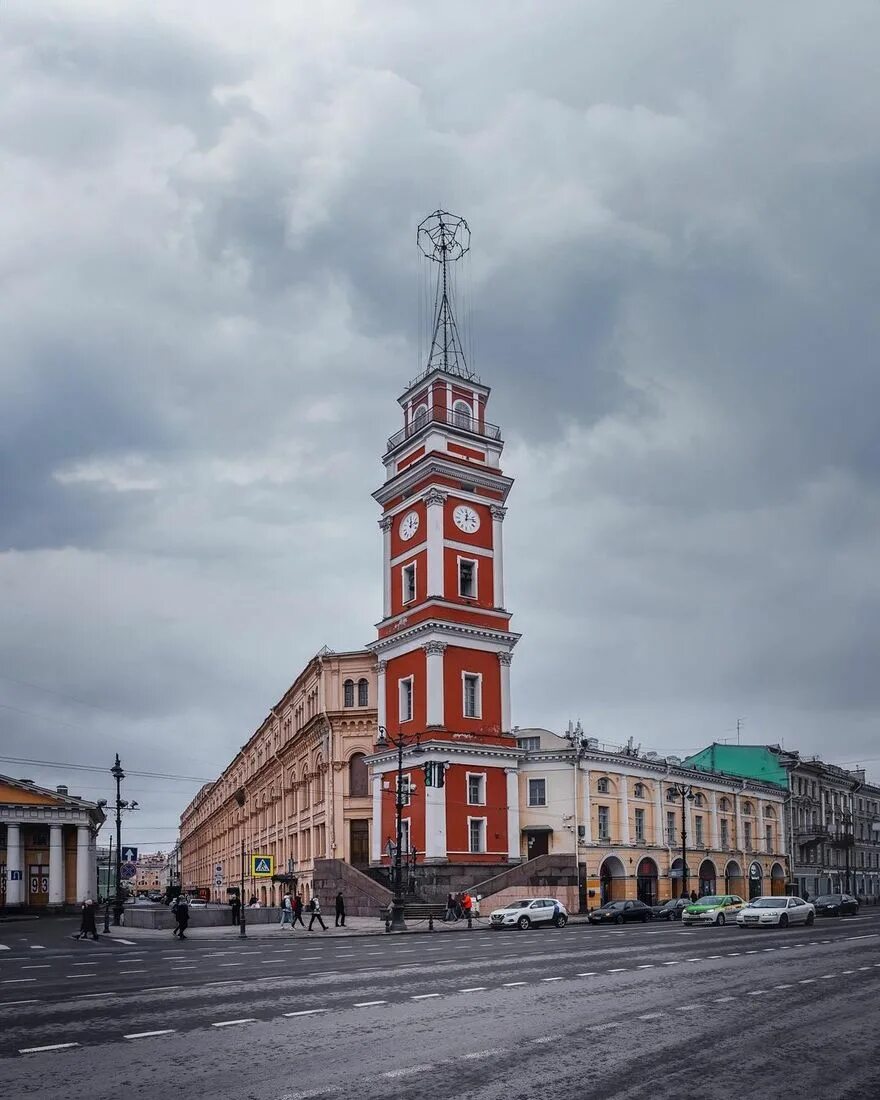 Башня городской Думы Санкт-Петербург. Смотровая на думской