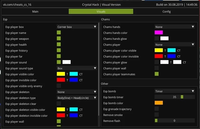 Crystal Hack КС 1 6. Crystal Hack CS 1.6 настройка. Настройки Crystal Hack. Чит Кристалл хак для КС 1.6. Кристалл хаки