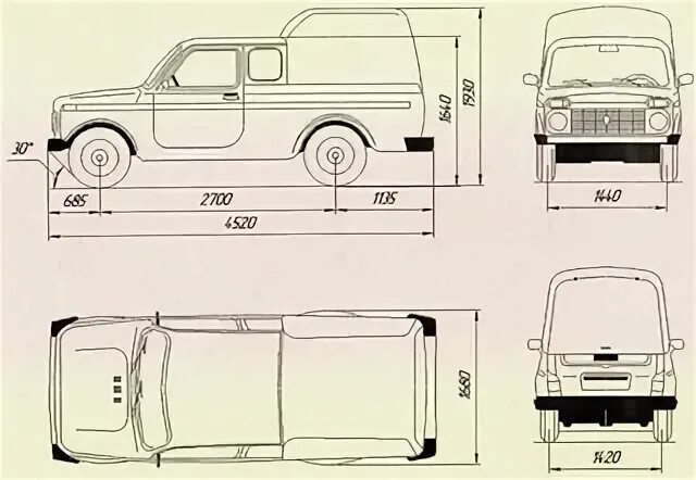 Куплю габариты. Нива 2329 габариты кузова. Нива ВИС 2346 Размеры кузова. Lada (ВАЗ) 2329 чертежи. Нива пикап 2329 габариты.