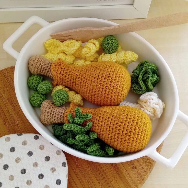 Pin en Food amigurumi Comida amigurumi, Alimentos, Pastel de ganchillo
