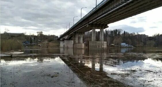 Уровень воды в вятке сегодня котельнич