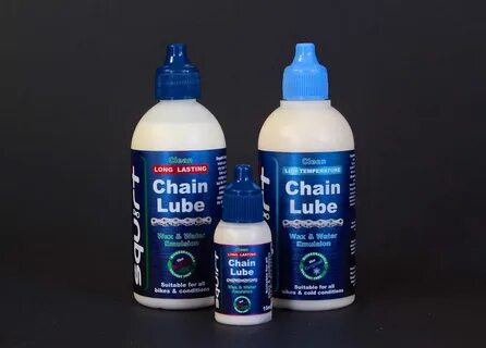 Squirt Chain Lube 120ml & Low Temp & 15ml.