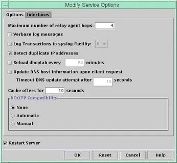 Option service