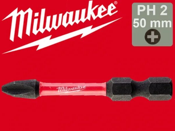 Бита милуоки купить. Бита Milwaukee ph2 50мм. Бита Milwaukee pz3. Бита Milwaukee Shockwave ph3x90мм. 4932430855 Бита для шуруповерта Shockwave Impact Duty ph2*50мм.