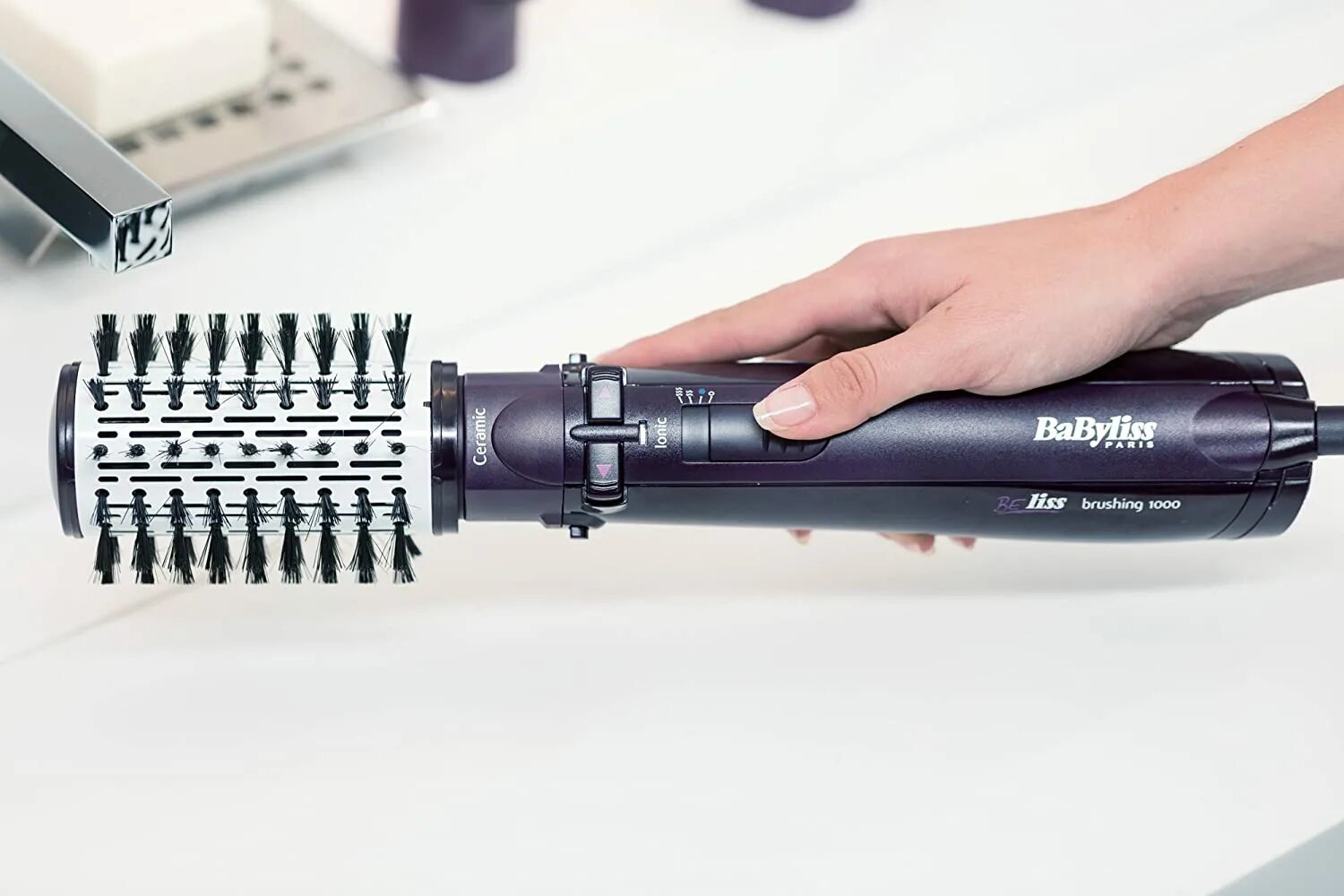 Лучший фен с вращающейся насадкой. Фен-щетка babyliss 2736e. babyliss beliss brushing 2736e. бэбилисс брашинг 1000. фен-щетка babyliss brushing 1000.