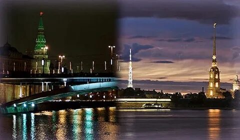 Москва и питер столицы