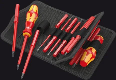 Отвертка диэлектрическая wera