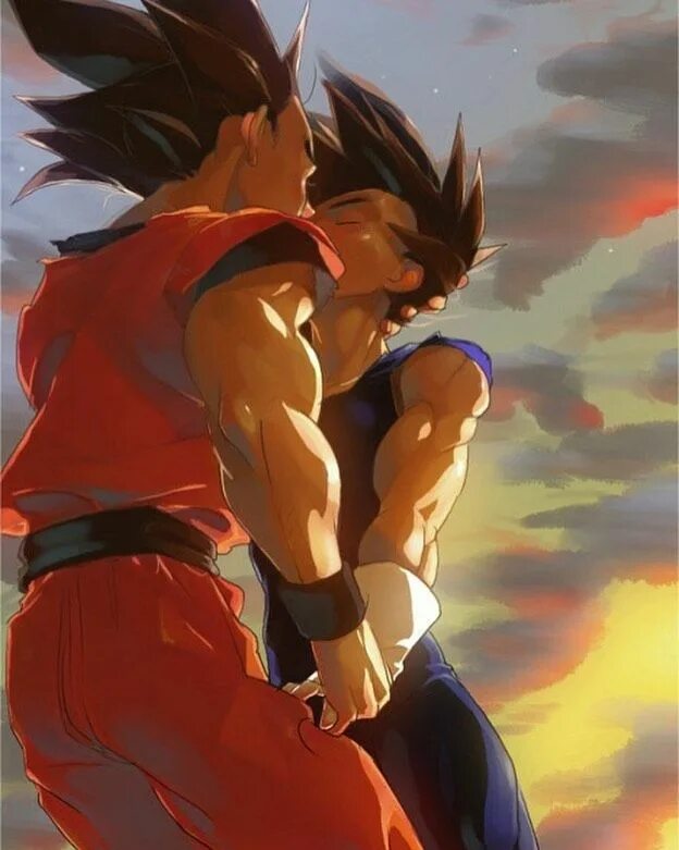 Dragon ball fanfiction. Сон Гоку и Вегета. Сон Гоку/Вегета яой. Вегета и Гоку Dragon Ball. Драгон бол Yaoi.