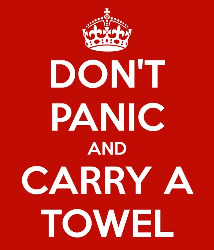 Do not panic перевод. Do not panic перевод