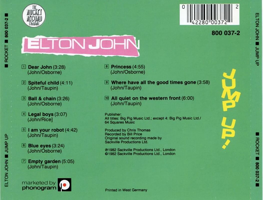 Jump up! Элтон Джон. Elton John Jump up 1982. Elton John - Jump up! ' 1982 CD Covers. Elton John обложки альбомов. Elton john текст