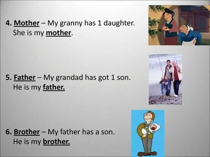 1 my father be a teacher