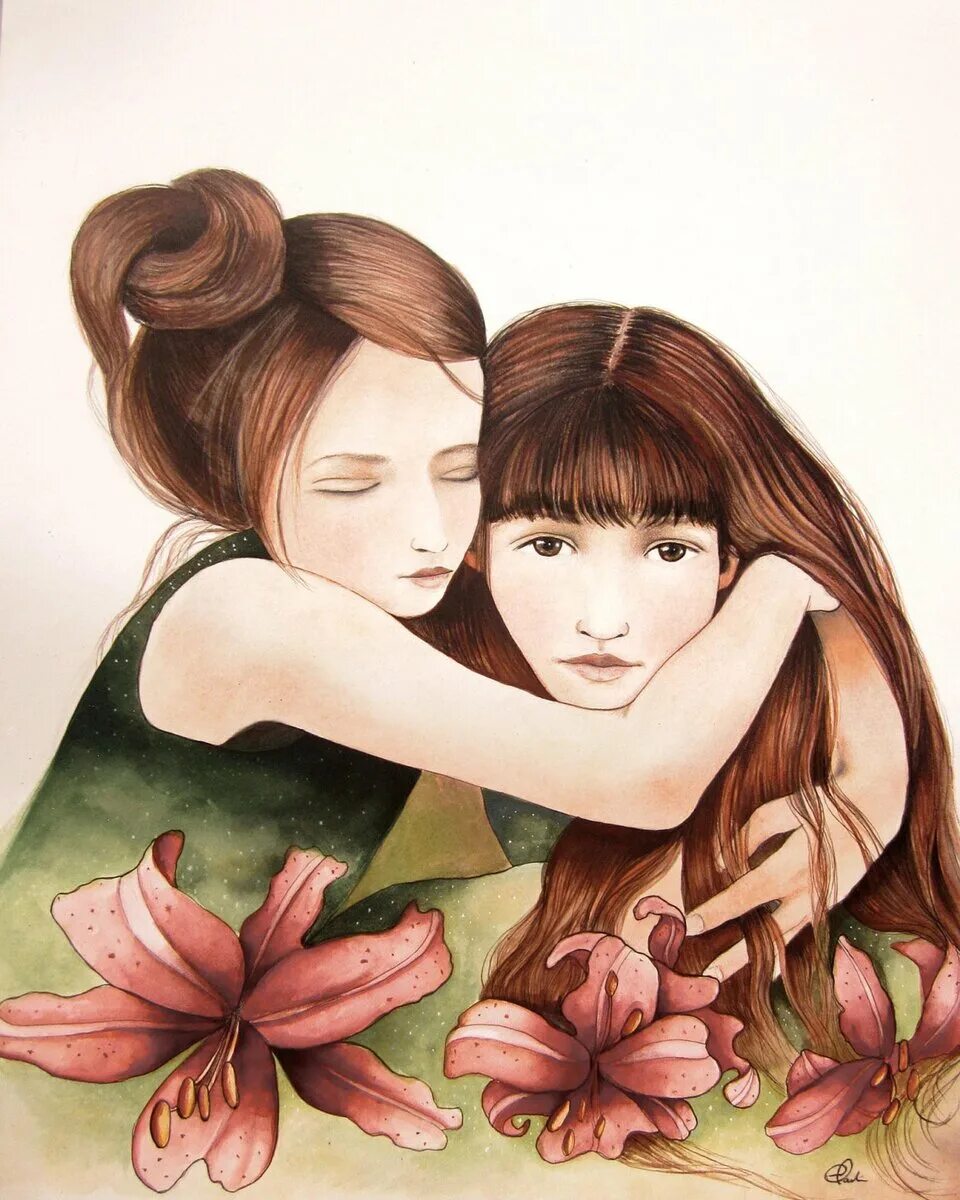 Sister art. Claudia Tremblay картины мать. Клаудия Трембле картины. Клаудия Трембле картины материнство. Claudia Tremblay картины мать и дитя.