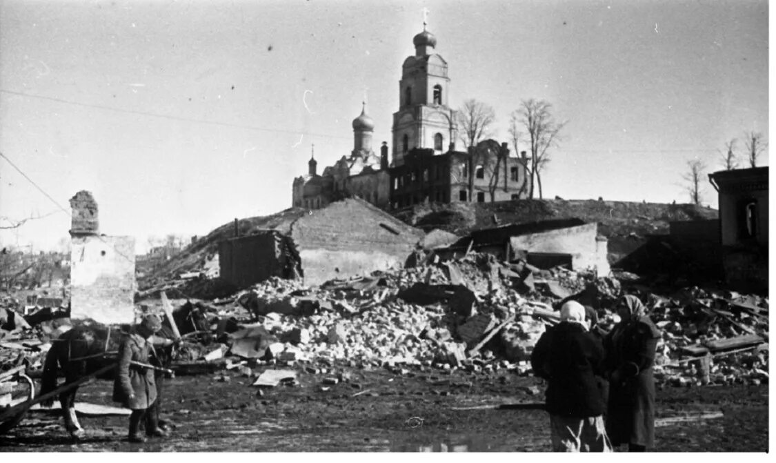 Вяземский время. Вязьма в годы войны 1941-1945. Ржев после освобождения 1943. Освобождение Вязьмы март 1943.