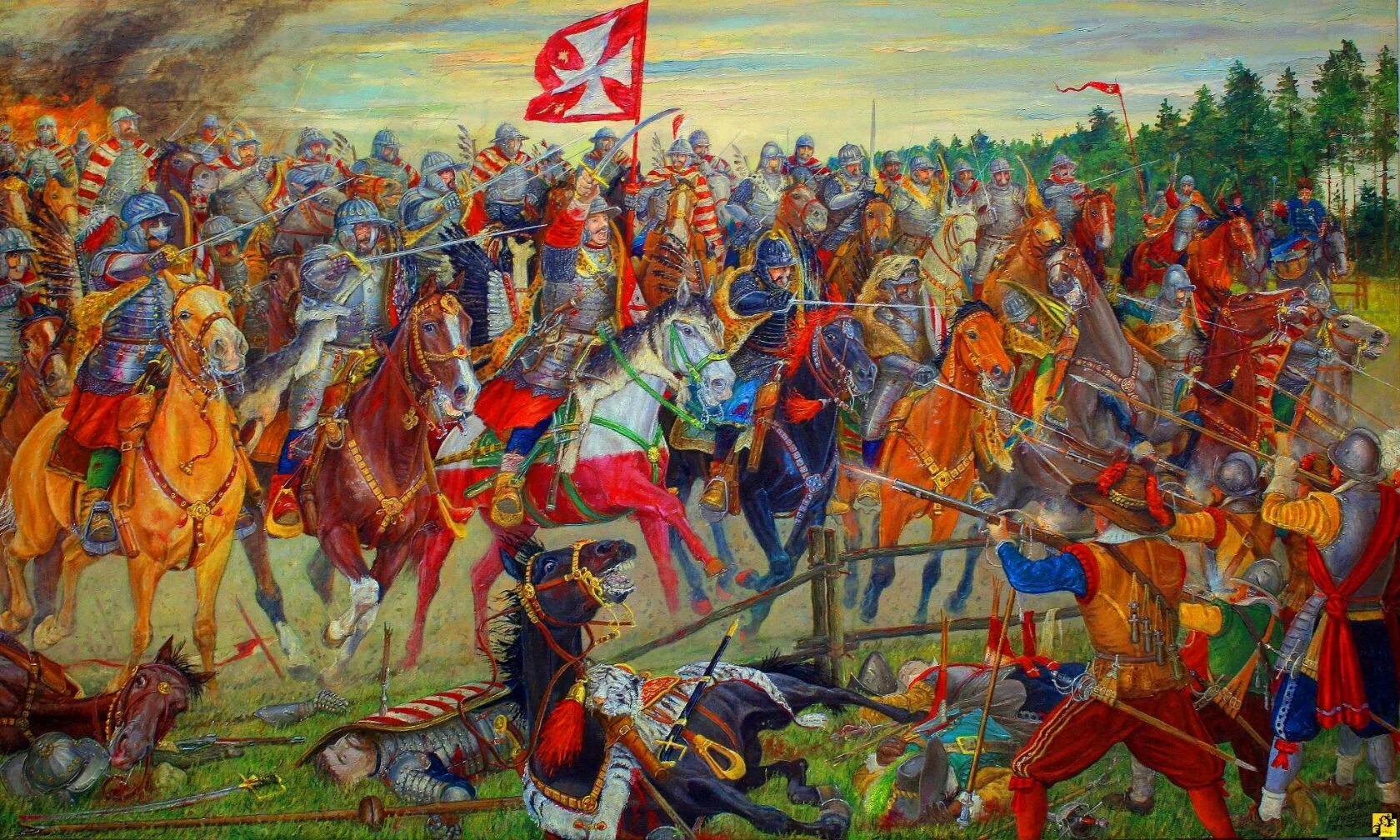 Нашествие врагов. Клушинская битва 1610. Дзысь Куликовская битва. Битва Поляков Куликовская битва.