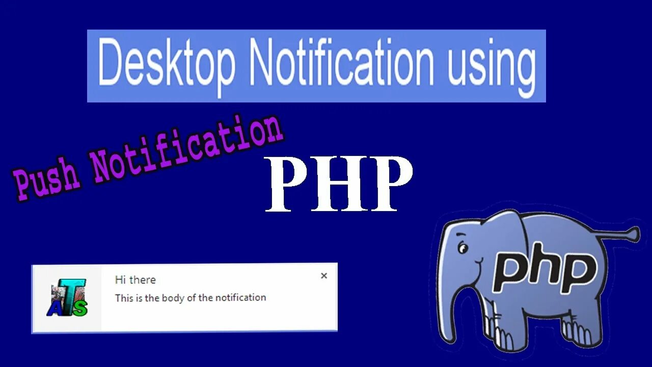 Notifications php php