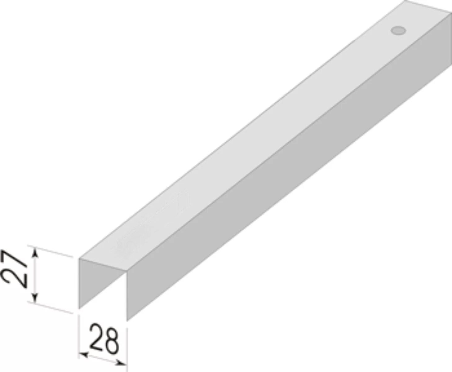 Профиль потолочный направляющий ППН 28х27. Профиль пн 27 28 3м Knauf. Профиль потолочный направляющий ППН 28х27 3м. Профиль потолочный направляющий ППН 28x27 l=3м (0,60 мм).