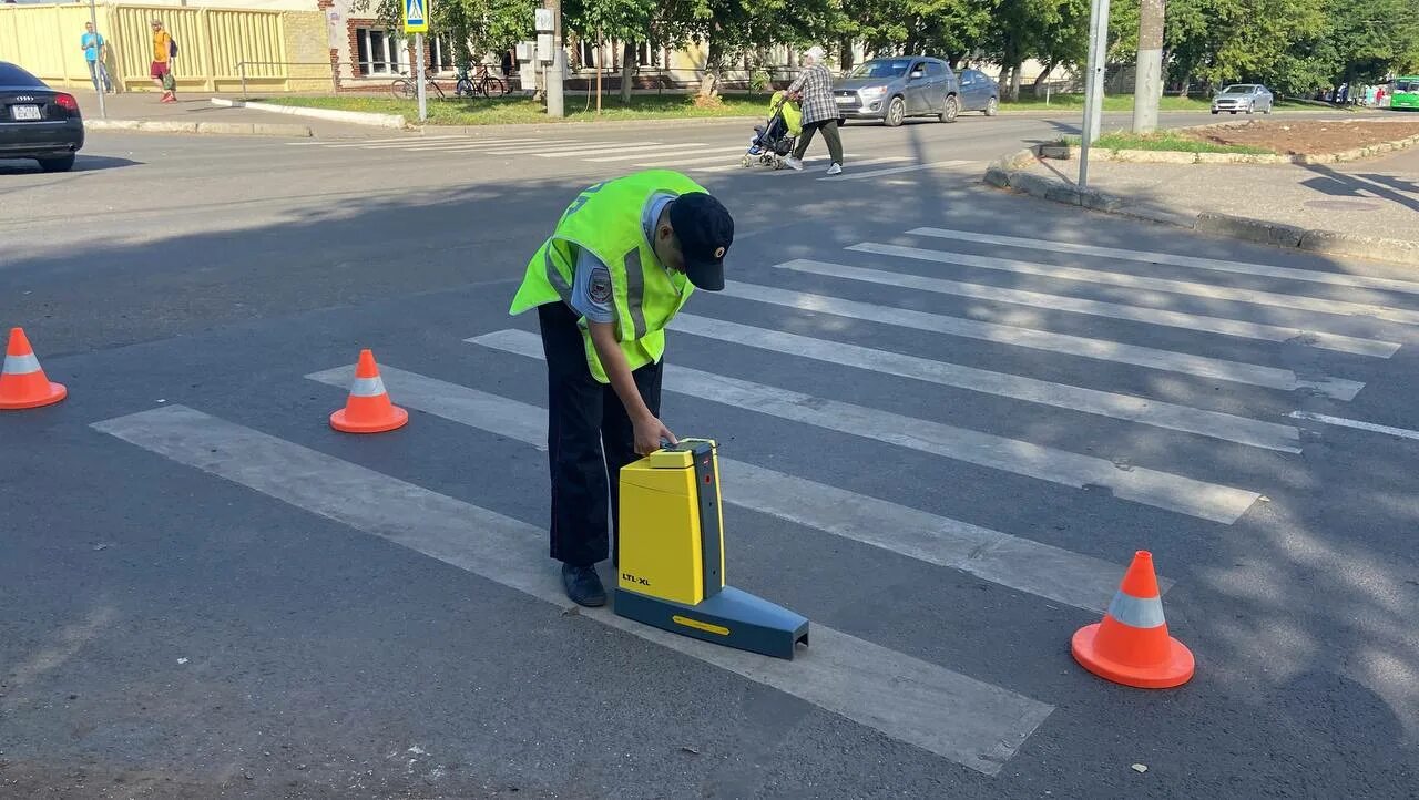 проверить пешехода