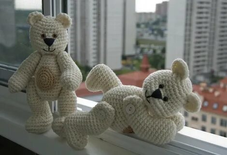Мягкая игрушка спицами