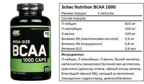 Бцаа для чего