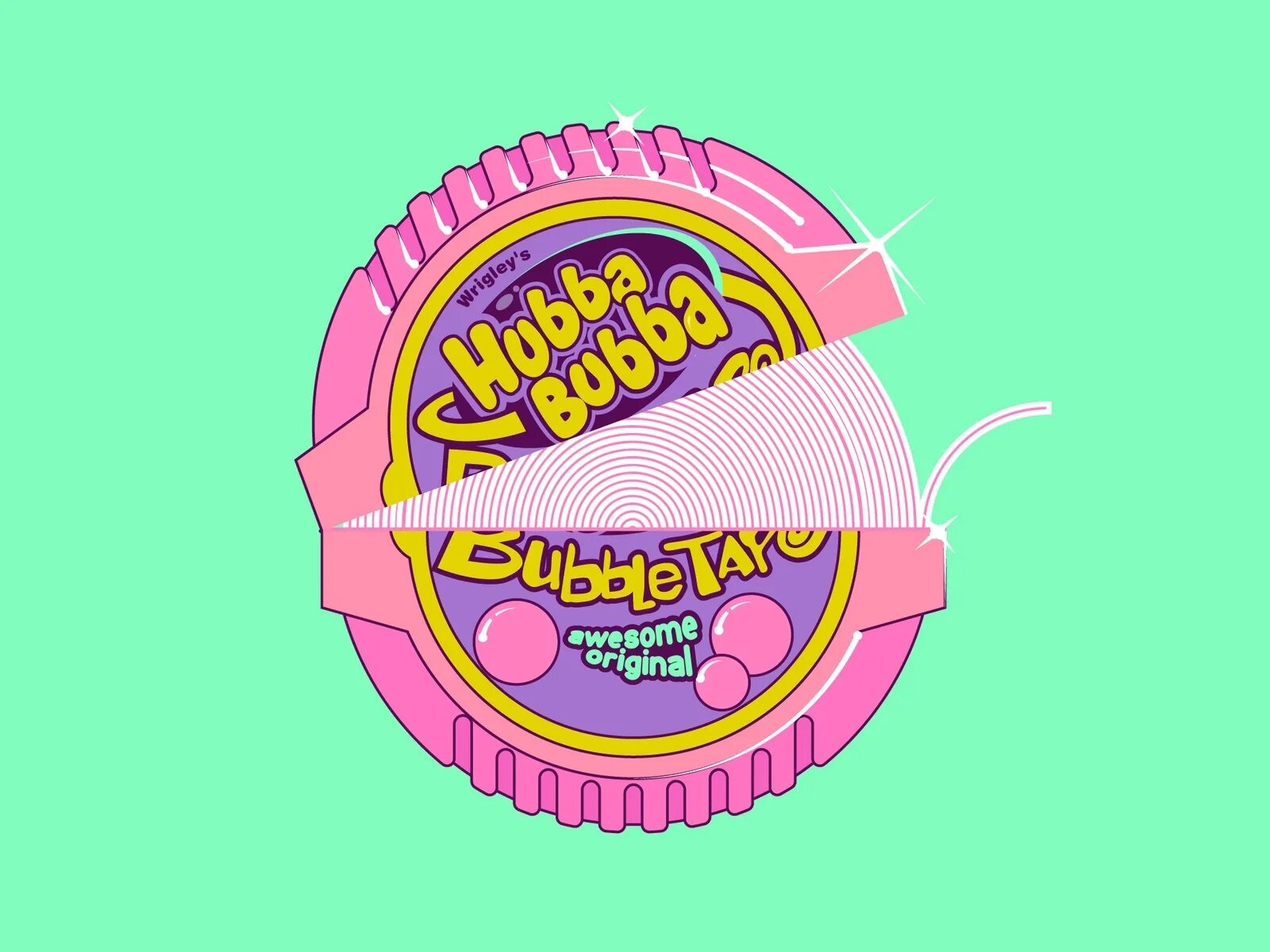 Жвачка рисунок. Хуба Буба бабл гам. Hubba Bubba жвачка. Розовая жвачка Хубба Бубба. Жвачка бабл гам круглая.